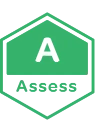 assess badge ACT process assess